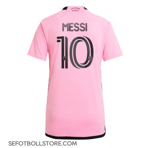 Inter Miami Lionel Messi #10 Replika Hemmatröja Dam 2024-25 Kortärmad